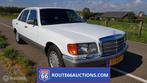 Mercedes 560SEL 1987 | Route 66 auctions, Auto's, Oldtimers, Automaat, 4 deurs, Wit, Mercedes-Benz