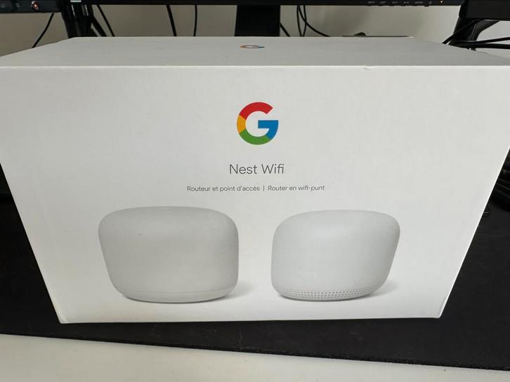 Google Nest Wifi met 1 jaar garantie, Computers en Software, Netwerk switches, Zo goed als nieuw, Ophalen of Verzenden