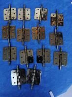 DEURKLINKEN , SLOTEN EN SCHARNIEREN, Ophalen of Verzenden, Gebruikt, IJzer, Scharnier