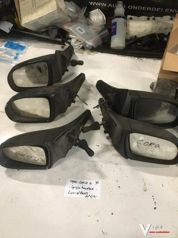 Opel Corsa B 1996 Buitenspiegel Handbed.  Links beschikbaar voor biedingen
