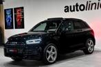 Audi Q5 2.0 TFSI quattro 3x S Line. Luchtv, Pano, Keyless, M, SUV ou Tout-terrain, Noir, Automatique, Carnet d'entretien