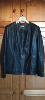 Veste en cuir femme, Vêtements | Femmes, Grandes tailles, Noir