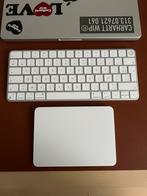 Apple Magic Keyboard Touch ID + Magic Trackpad 3, Informatique & Logiciels, Comme neuf, Azerty, Apple, Ergonomique