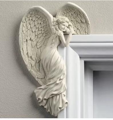 3D Engelenvleugels Deur Ornament – Hars, Collections, Jouets miniatures, Neuf, Enlèvement ou Envoi