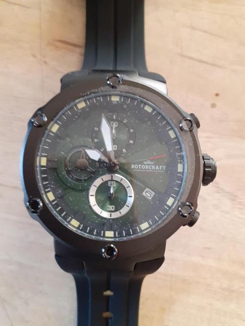 ROCK ROTORCRAFT RC2606 HORLOGE, Handtassen en Accessoires, Horloges | Heren, Nieuw, Polshorloge, Overige merken, Overige materialen