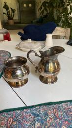 Zilveren suiker en melk, Antiek en Kunst, Antiek | Zilver en Goud, Ophalen