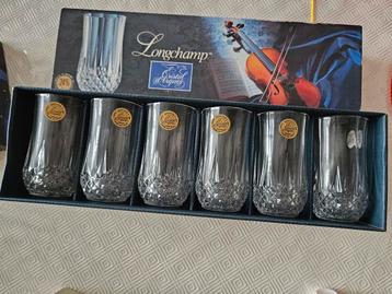 Verres - Crystal d'Arques - Collection Longchamps, Enlèvement