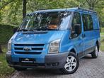 Ford transit custom 2.2 diesel | dubbele cabine | 6 zit | CA, Blauw, 2800 kg, Bedrijf, 6 deurs