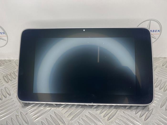 Navigatie Display van een Mercedes C-Klasse, Auto-onderdelen, Elektronica en Kabels, Mercedes-Benz, Gebruikt, 3 maanden garantie