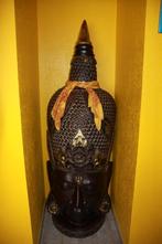 GIGANTESQUE TETE DE BOUDDHA SCULTE EN BOIS 190 CM DE HAUT, Enlèvement, Comme neuf