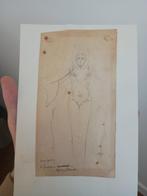 Rassenfosse, tekening voor Les fleur dus mal, Baudelaire, Ophalen of Verzenden