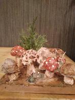 Paddenstoelen decoratie. Handmade!!!, Verzenden, Gebruikt