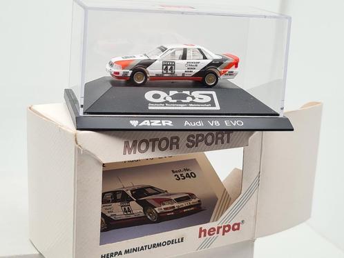 DTM Audi V8 EVO - AZR - Herpa 1/87, Hobby & Loisirs créatifs, Voitures miniatures | 1:87, Comme neuf, Voiture, Herpa, Envoi