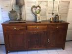 XXL-TEAK houten dressoir met charmante komgreepjes, Ophalen