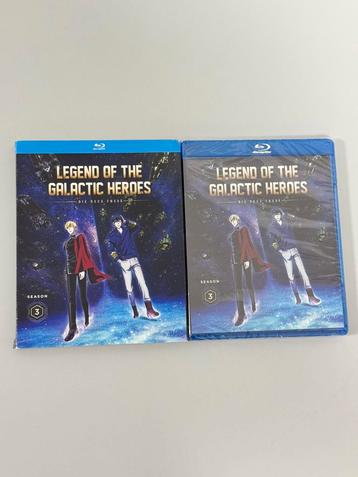 Legend of the Galactic Heroes Neue These Season 3 Blu-ray beschikbaar voor biedingen