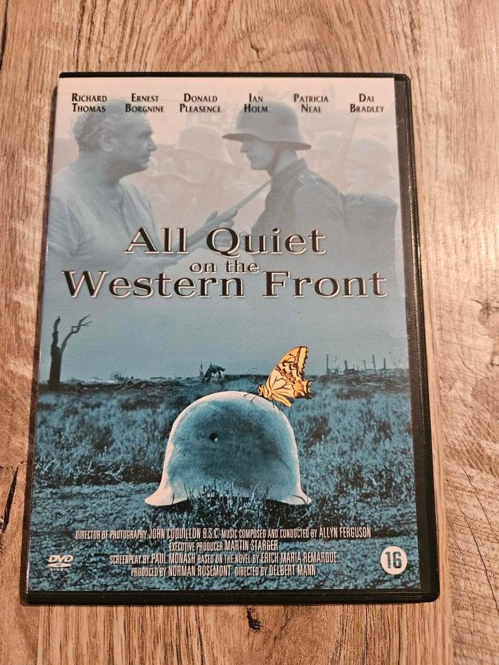 DVD: All Quiet on the Western Front, CD & DVD, DVD | Action, Comme neuf, Action, À partir de 16 ans, Enlèvement ou Envoi