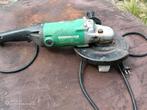 Hitachi grote haakse slijptol, Ophalen of Verzenden, Gebruikt, 1000 watt of meer, Haakse handslijpmachine