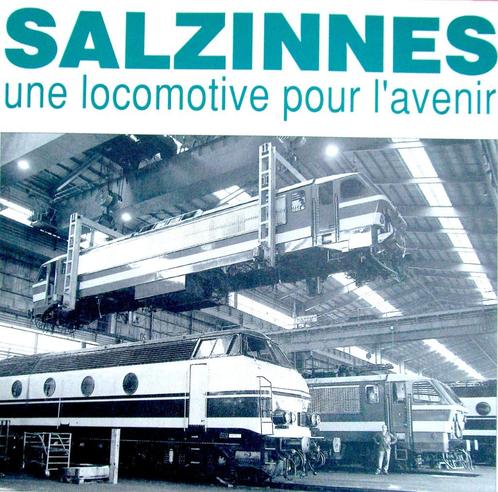 SNCB - Une Locomotive pour l'Avenir - AC Salzinnes, Collections, Trains & Trams, Comme neuf, Train, Enlèvement ou Envoi