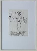JAN VAERTEN / PERSONAGE / ORIGINEEL WERK / 73x53cm / KADER, Ophalen