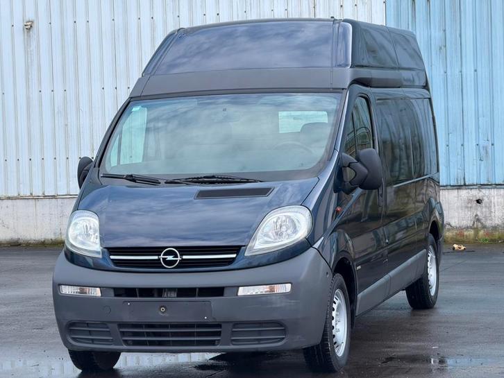 Opel Vivaro 1.9 DTI / H2L2 Maxi - 155 000 Km - 6vitesse, Autos, Camionnettes & Utilitaires, Entreprise, Achat, ABS, Airbags, Alarme