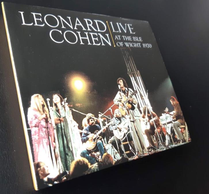 LEONARD COHEN - Live at the Isle of Wight Festival '70 (2CD), CD & DVD, CD | Rock, Comme neuf, Chanteur-compositeur, Envoi