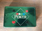 Poker set in blikken doos, Enlèvement ou Envoi, Comme neuf