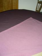 Licht en donkeraubergine dik fleecedeken (170 cm x 145 cm), Huis en Inrichting, Woonaccessoires | Plaids en Woondekens, Ophalen of Verzenden