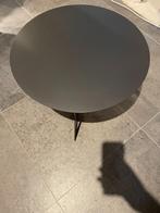 Set zwarte ronde salontafel  (metaal), 50 tot 100 cm, Modern, Rond, Metaal