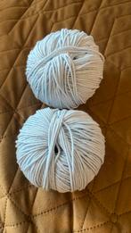 Pakket wol blauw tinten diverse materialen, Ophalen of Verzenden, Nieuw, Breien of Haken