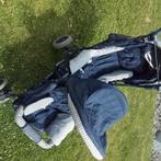 Dubbele buggy, Kinderen en Baby's, Kinderwagens en Combinaties, Gebruikt, Verstelbare duwstang, Ophalen, Kinderwagen