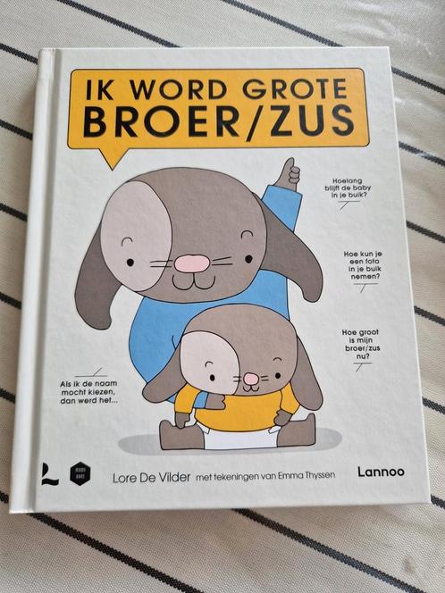 Lore De Vilder - Ik word grote broer/zus, Boeken, Kinderboeken | Baby's en Peuters, Zo goed als nieuw, Ophalen of Verzenden