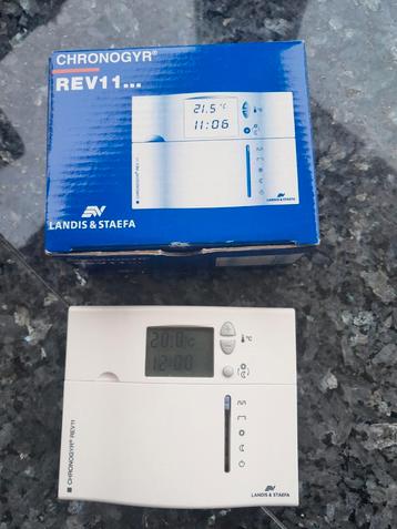 Klokthermostaat landis REV11, Doe-het-zelf en Bouw, Ophalen of Verzenden, Zo goed als nieuw