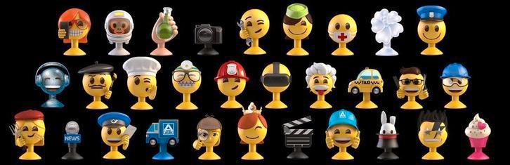 Aldi emoji 2024, Verzamelen, Supermarktacties, Aldi, Ophalen