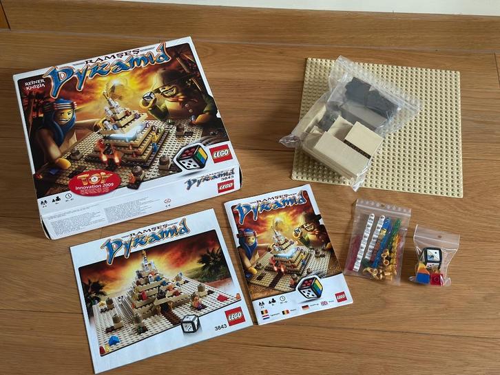 Lego Spel 3843 Ramses Pyramid, Kinderen en Baby's, Speelgoed | Duplo en Lego, Gebruikt, Lego, Complete set, Ophalen of Verzenden
