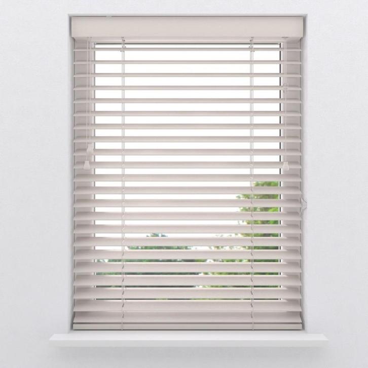 Houten jaloezie 50mm Royal Breedte: 131 cm Hoogte: 202.5 cm, Maison & Meubles, Ameublement | Rideaux & Stores à lamelles, Neuf
