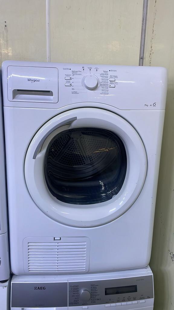 Droogkast Whirlpool A+ 7 Kg met GARANTIE, Elektronische apparatuur, Droogkasten, Zo goed als nieuw, Ophalen of Verzenden