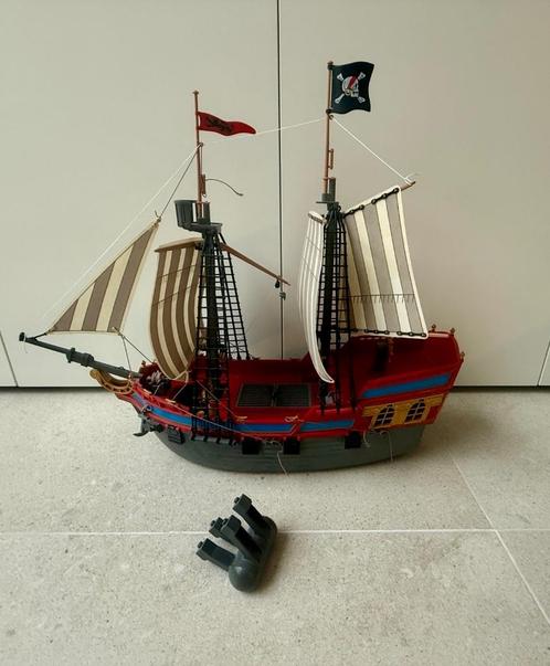 Playmobil groot piratenschip 3940, Kinderen en Baby's, Speelgoed | Playmobil, Zo goed als nieuw, Complete set, Ophalen
