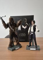 Hot Toys Star Wars A New Hope Han Solo & Chewbacca MMS263, Ophalen of Verzenden, Zo goed als nieuw, Actiefiguurtje