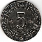 Algerije : 5 Dinars 1974 20e Verjaardag Revolutie KM#108 Ref, Postzegels en Munten, Munten | Afrika, Ophalen of Verzenden, Losse munt