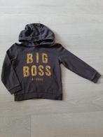 Bruine hoodie big boss at home, Jongen, Trui of Vest, Kiabi, Gebruikt