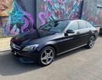 Mercedes Classe C automatique diesel W205, Autos, Berline, ABS, Noir, Cuir et Tissu