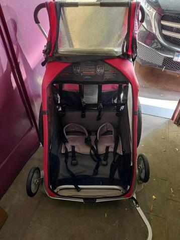 Fietskar Thule Cougar Chariot, Enlèvement, Utilisé, Pliable, Remorque pour enfant