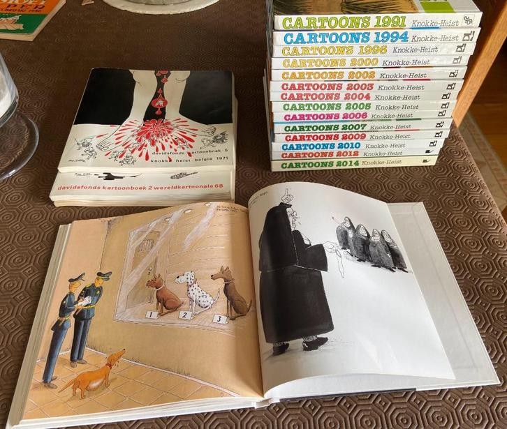 Cartoonboeken, Boeken, Humor, Zo goed als nieuw, Cartoons, Ophalen of Verzenden