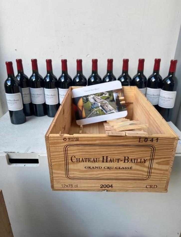 2004 Chateau Haut Bailly – Pessac-Léognan Grand Cru Classé, Verzamelen, Wijnen, Nieuw, Rode wijn, Frankrijk, Ophalen