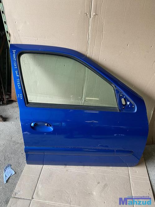 RENAULT CLIO 2 BLAUW TFRNA Rechts voor deur portier, Autos : Pièces & Accessoires, Carrosserie & Tôlerie, Porte, Renault, Utilisé