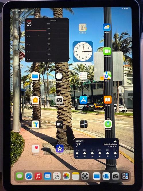 iPad Air M2 – 11” – 128 Go – Lumière Stellaire – Comme Neuf, Computers en Software, Apple iPads, Zo goed als nieuw, Apple iPad Air