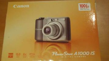 Canon Powershot A1000IS beschikbaar voor biedingen