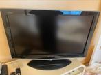 Sharp 32 inch zwarte tv, Gebruikt