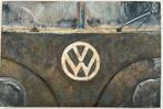 Schilderij VW Bus acryl op linnen, Antiek en Kunst, Kunst | Schilderijen | Klassiek, Ophalen