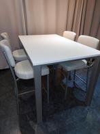 Topcombinatie keukentafelset hoge uitvoering, Huis en Inrichting, Tafels | Eettafels, Ophalen, 100 tot 150 cm, 50 tot 100 cm, Zo goed als nieuw